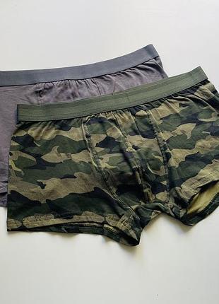 2 шт набір боксерів труси чоловічі primark