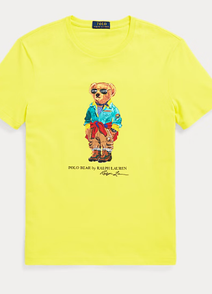 Чоловіча футболка polo ralph lauren bear оригінал new!