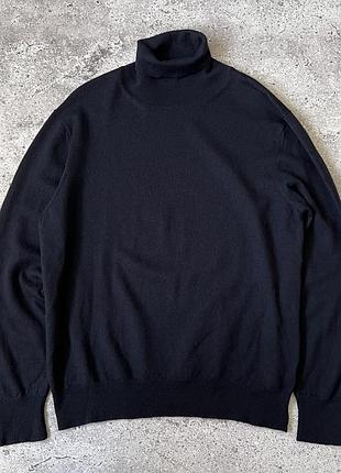 Чоловічий вовняний гольф gran sasso merino wool made in italy