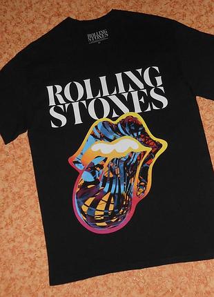 Футболка the rolling stones/sixty cyberdelic tongue tour/рок мерч
