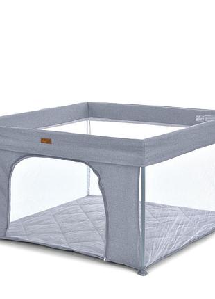 Детский манеж swift 4 me 1196 gray 127х127х74,5 см
