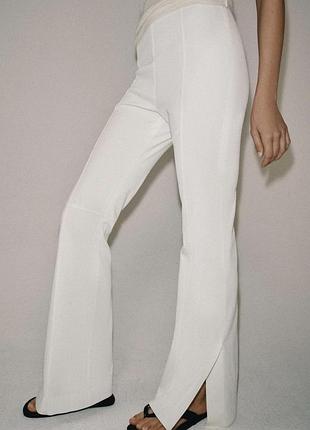 Штани zara zw collection flared, розмір s