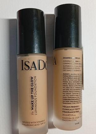 Тональний крем 5w isadora the wake up the glow luminous foundation spf 50