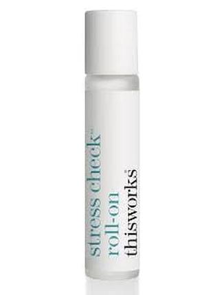 Роликовый парфюм для снятия стресса this works stress check roll on
