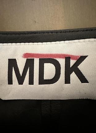 Женские кожаные брюки mdk. ( дания) 8