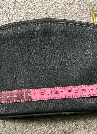 Вінтажна шкіряна сумка coach 5