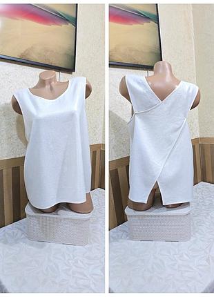 Льняна блуза. marks spencer.