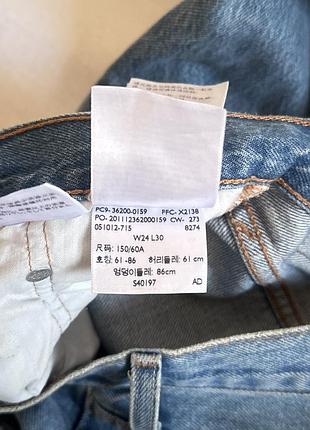 Джинси levi’s 501 класичні 5