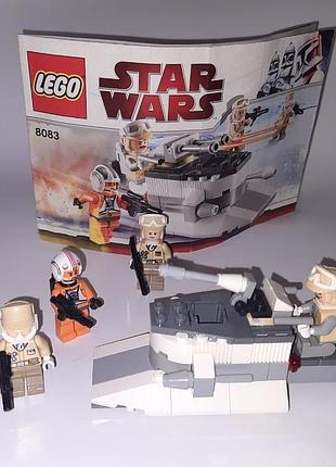 Конструктор star wars rebel trooper battle pack – набор 2010 года, 4 минифигурки, оригинал 8083