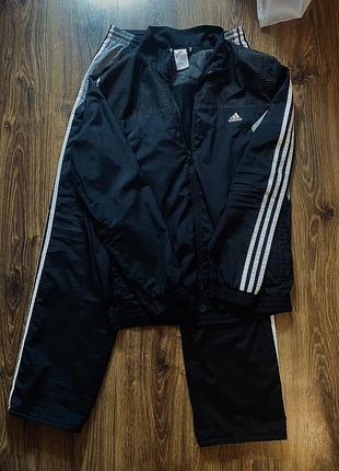 Чоловічий спортивний костюм adidas чорний