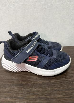 Кросівки дитячі skechers сині 27,5 см (устілка 18 см)