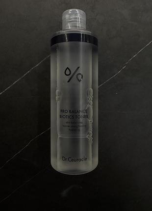 Тонік для обличчя dr. ceuracle pro balance biotics toner
