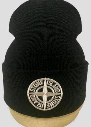 Шапка лопата stone island