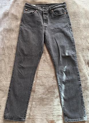 Джинси чоловічі levi's 501 чорні, розмір 29/30