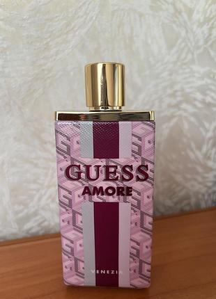 Оригінал чоловіча жіноча туалетна вода guess amore venezia 100 мл женские мужские духи унисекс