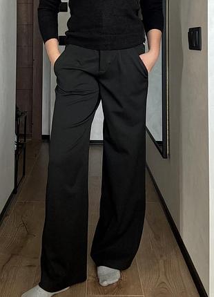 Класичні чорні штани zara