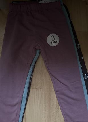 Лосини з утепленням на дівчинку 104 см 3-4 роки
