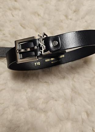 Жіночий ремінь yves saint laurent срібло
довжина 110 см