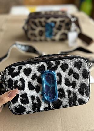 Жіночий клатч marc jacobs леопардовий 2