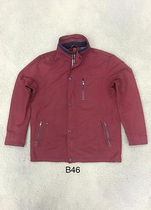 Куртка вітровка чоловіча authentic бордового кольору