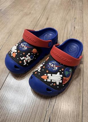 Дитячі сабо skechers nasa 🚀 крокси