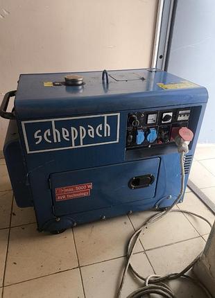 Генератор дизельний scheppach sg5200d