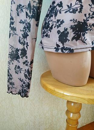 Лонгслив сетка/m-xl 3