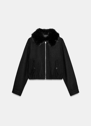 Бомбер zara размер с и м