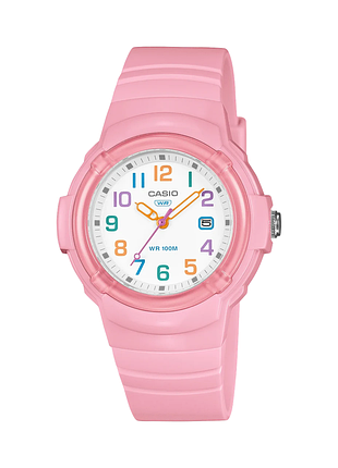Casio lx-800h-4a жіночий годинник білий циферблат полімерний ремінець wr 100 м