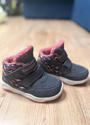 Дитячі демісезонні зимові черевики kangaroos 25 р (15,5 см)