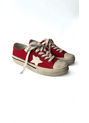 Кроссовки evie для девочки basics n79 red, размер 38 (24,5 см.)
