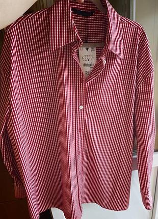 Сорочка жіноча zara oversize, розмір l