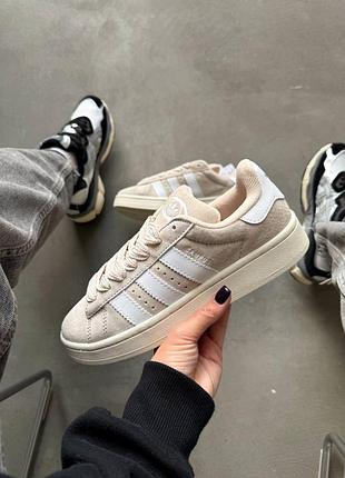 Жіночі кросівки adidas campus 00s beige premium 🤍