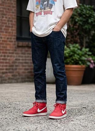 Червоні високі кросівки nike vandal high supreme vintage (eur 44 / 28 см)