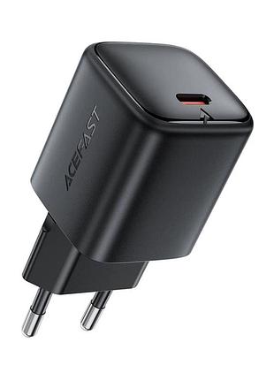 Зарядное устройство acefast a136 usb-c pd40w gan black (6974316286233)
