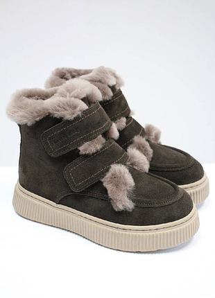 Ортопедические зимние ботинки для девочки кр25-320 327flt krk bot, размер 31 (19,5 см.)