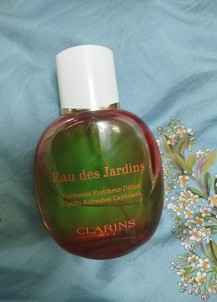 Ароматична освіжаюча вода clarins aroma eau des jardins