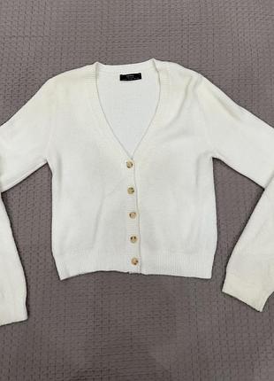 Кардиган жіночий bershka білий (m)