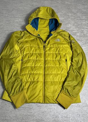 Пуховик жіночий the north face summit series жовтий