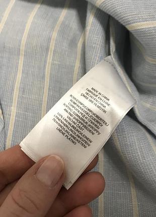 Роскошная льняная рубашка ralph lauren 6