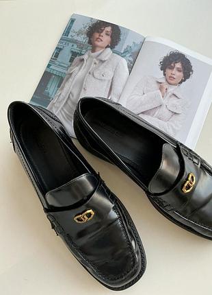 Massimo dutti лофери натуральна шкіра 4