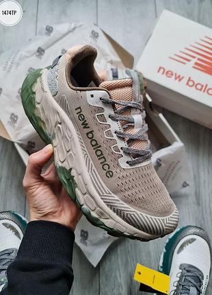 Кросівки чоловічі new balance fresh foam x more trail v3 бежеві