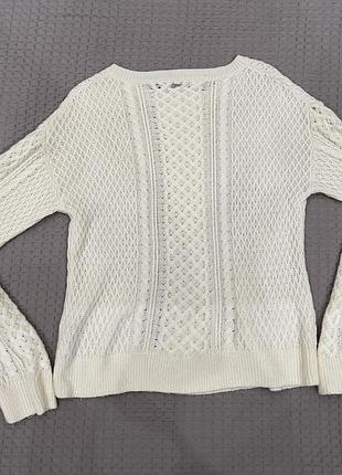 Светр жіночий guess молочний (m) 5