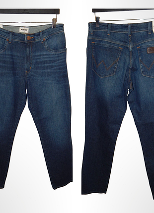 Чоловічі прямі джинси wrangler texas straight jeans, night break, size w34 l32. new