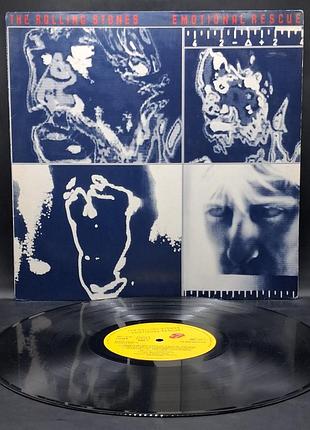The rolling stones – emotional rescue – 1980 + плакат / платівка /вініл /vinyl /vintage /подарунок