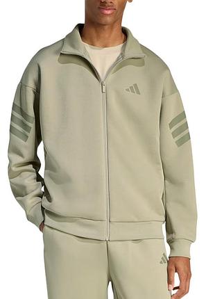 Толстовка чоловіча adidas m fi 3s tt оливкова