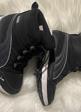 Чоботи puma чорні