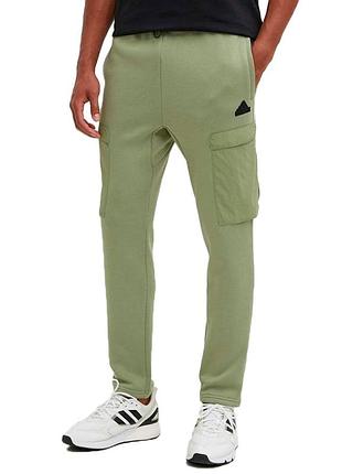 Брюки мужские adidas m ce fl pt зеленые