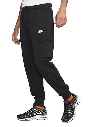 Брюки мужские nike m nsw club pant cargo bb черные