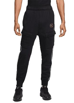 Брюки мужские nike m nsw sw air cargo pant flc bb черные